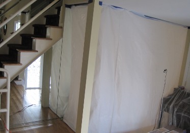 mold containment barrier