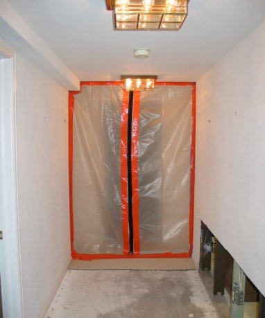 Mold Containment Barrier