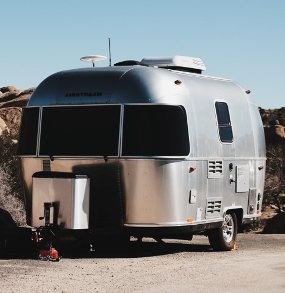rv camper with mold